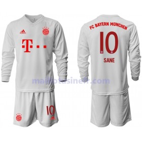 Maillot de Foot Bayern Munich Leroy Sane 10 Extérieur 2020-21 Manches Longues - Enfant